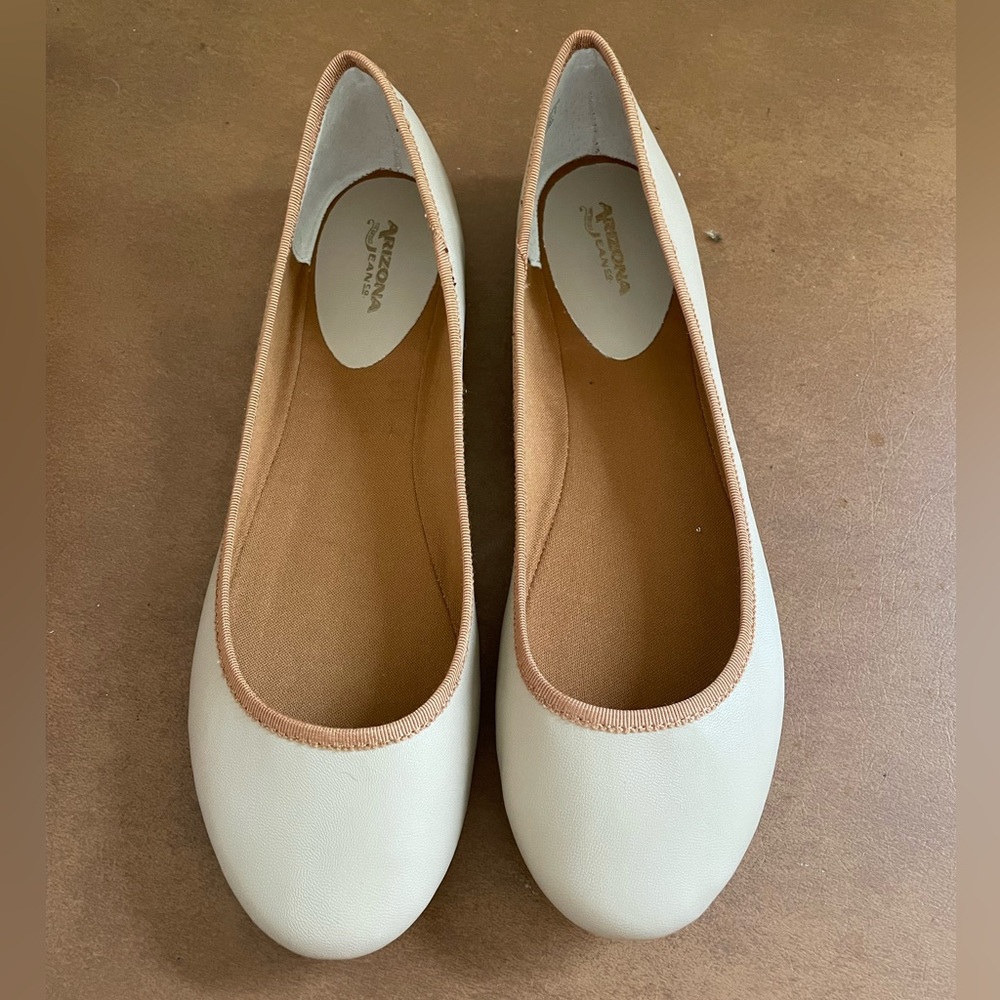 Arizona Jean Company Aiden NWT 🎉Host Pick!🎉 flats shoes size 10 in natural - Picture 3 of 8